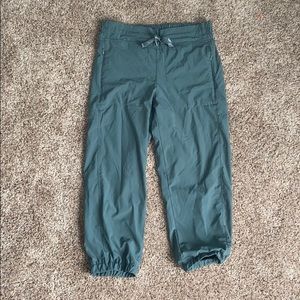 Apana green workout capris